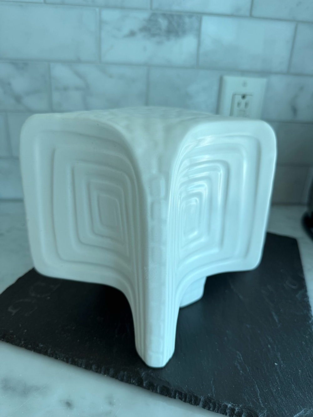 Modern White jonathan Adler elephant